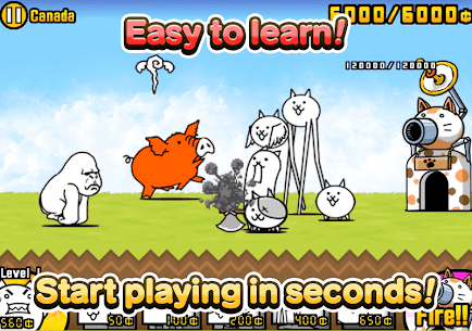 The Battle Cats Mod Apk (Unlimited XP/Cat Food) 7